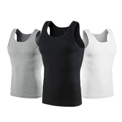 Hot Summer Male tank top Women Basic Elastic Tank Pure Cotton Sleeveless