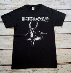 NEW- BATHORY – BLACK METAL BAND T-SHIRT