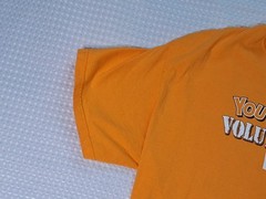 Tennessee You Know Your A Volunteer When… Vols Football Orange T-shirt Size L