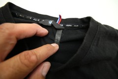 BMW M Motorsport Textured Logo T-Shirt Mens M 42″ Chest Tonal Black READ