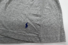 Polo Ralph Lauren T-Shirt Mens XL XG TG Gray Relaxed SS Sleep Logo