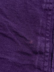 Vintage Russell Athletic High Cotton Long Sleeve Henley Shirt Purple