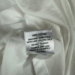 American Giant Premium Slub Crew Tee T-Shirt Mens Large White $65 USA New NWOT