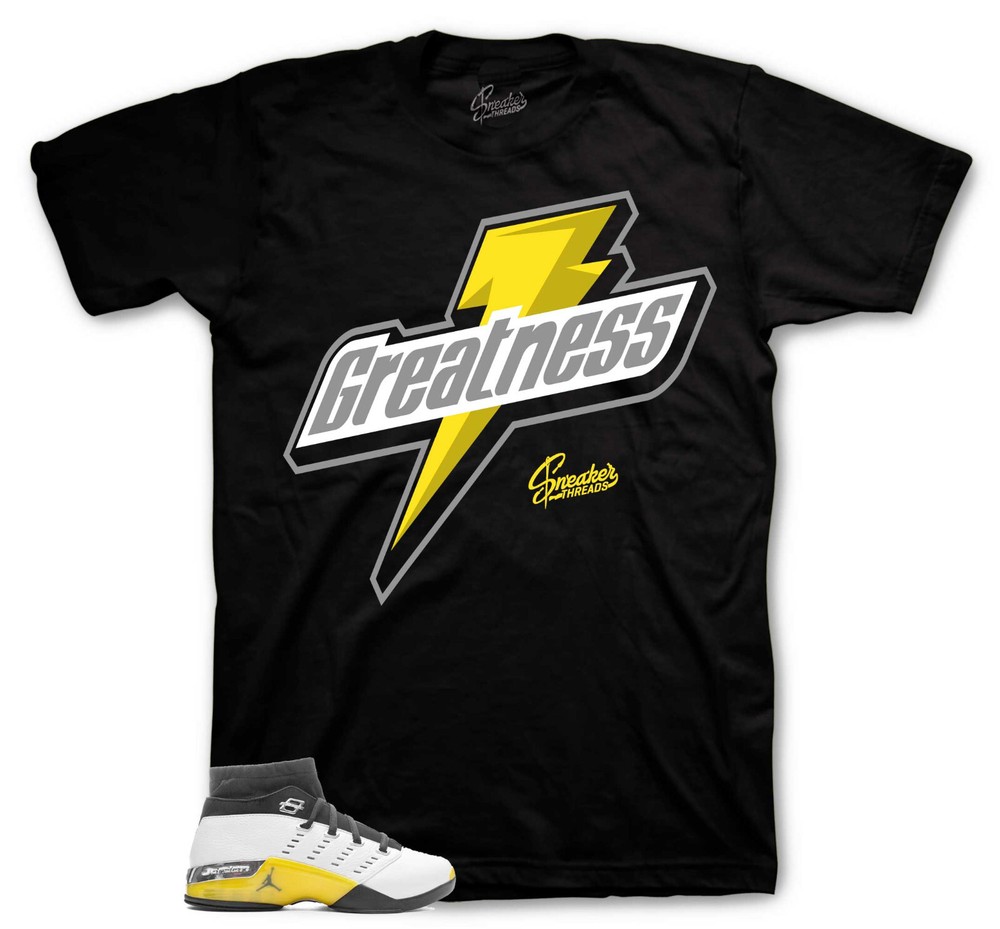 Sneaker Tees To Match Jordan 17 Lightning 4 Shoes – Greatness Shirt