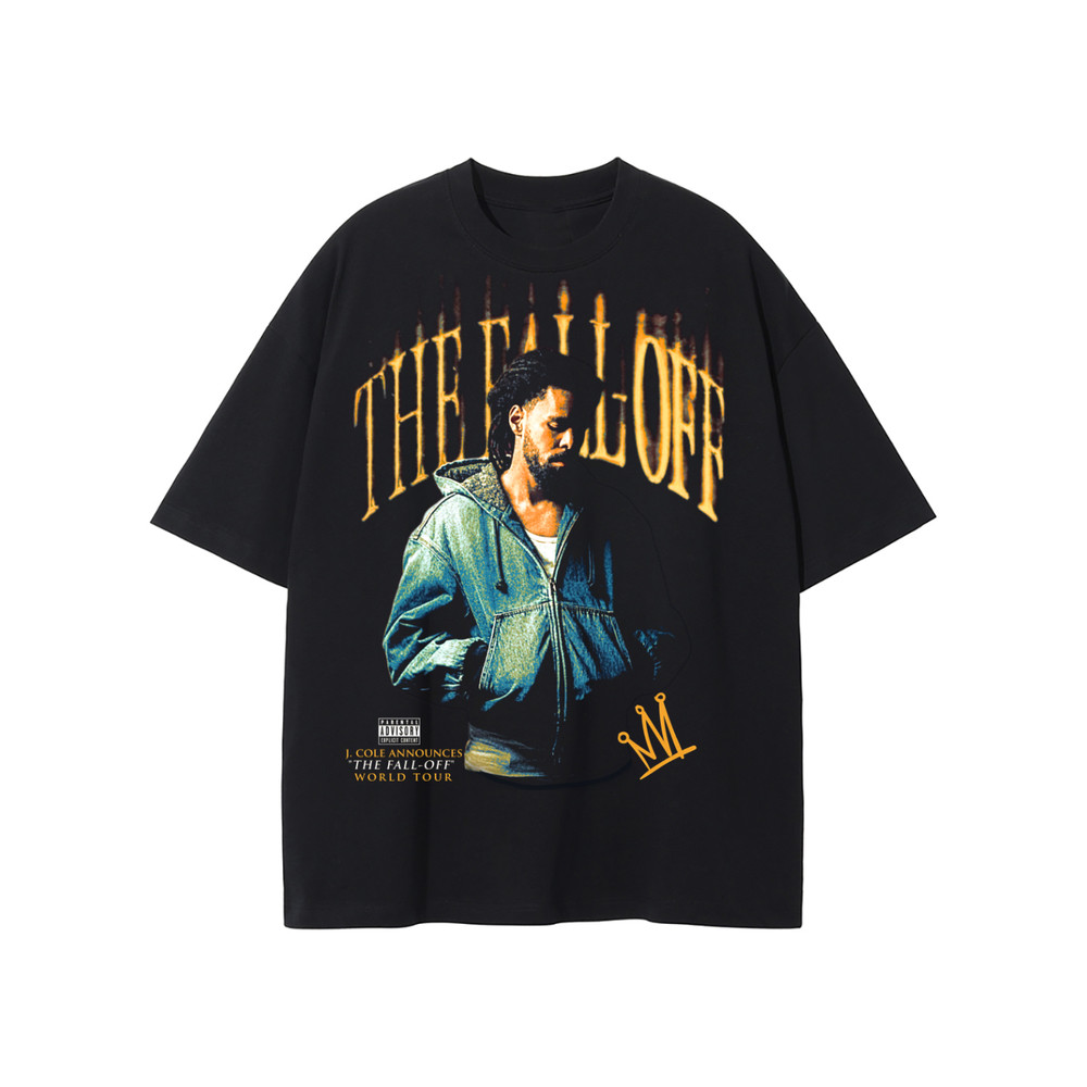 J. Cole DREAMVILLE T-Shirt NEW 100% The Fall-Off World Tour RARE!!!