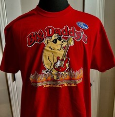 Big Daddy’s Barbeque Fairbanks Alaska Red T-shirt Black XL NWT