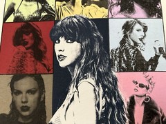 2000s Y2K 2023 Taylor Swift Eras Tour US Tour Dates Music Promo T-Shirt, XXL NEW