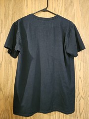 OP Ocean Pacific Y2K Graphic Tee Shirt Black Affliction Style Wings Eagle M