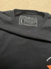 Travis Scott Astroworld Festival Merch Long Sleeve T-Shirt Size L