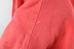 Vintage 90s IOU Mens Medium Blank Baggy Fit Short Sleeve Pocket T-Shirt Salmon