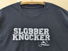 Jim Ross Slobber Knocker Men’s XL Black T Shirt Good Ol JR WWE Wrestling WCW WWF