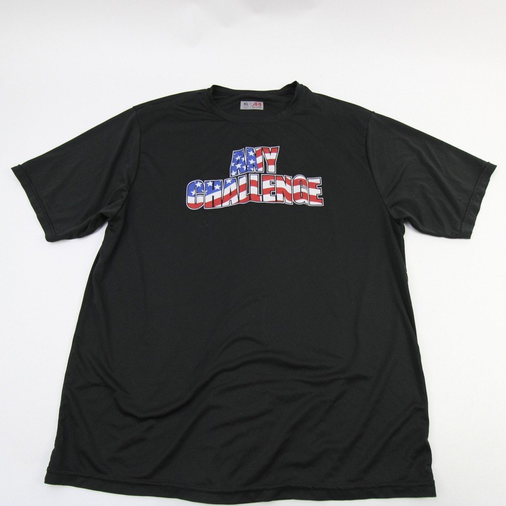 A4 Short Sleeve Shirt Men’s Black Used XL