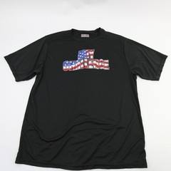 A4 Short Sleeve Shirt Men’s Black Used XL