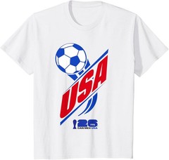 FIFA World Cup 2026 USA Host Country Soccer Ball Graphic T-Shirt