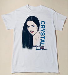 New Crystal Gayle On Tour Cotton All Size Unisex White Classic TShirt