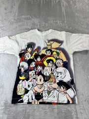 Vintage Osamu Tezuka Manga Museum Shirt Mens Large Astro Boy Kimba Anime 90s Jap
