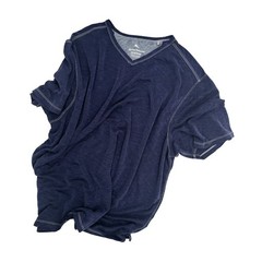 TOMMY BAHAMA Weekend V-Neck Tee XXL Indigo Blue TENCEL Modal NWOT