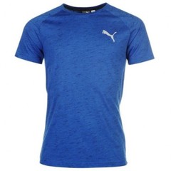 Puma Men’s T Shirt Evostripe Spaceknit DryCell Crew Neck Short Sleeve T-Shirt