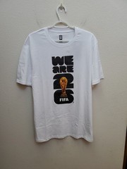 NEW 2026 FIFA Soccer World Cup 26 Trophy Graphic T-Shirt NWT 2XL