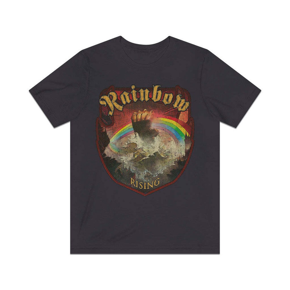 Rainbow Rising 1976 Vintage Men’s T-Shirt