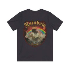 Rainbow Rising 1976 Vintage Men’s T-Shirt