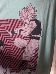 Dragon Ball Z x Primitive Goku Energy T-Shirt Men’s XL Anime T Shirt Mint Green