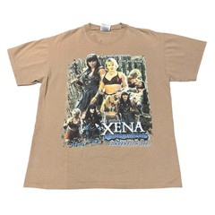 Vintage Shirt Mens Medium Xena Warrior Princess Convention 2001 Two Women RARE