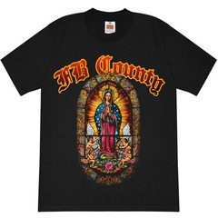 Mexican Virgin Mary T-Shirt Chicano Guadalupe Religious Graphic Tee