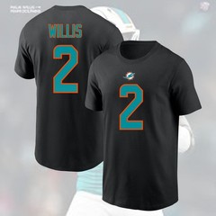 HOT SALE! Malik Willis #2 Miami D0lphins 2026 Name & Number Gift For Fans