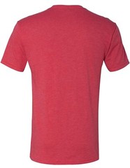 NEW Next Level 6010 Men’s Triblend Crew Tee Shirt Medium Unisex Vintage Red