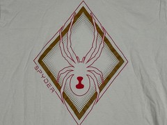 Spyder T Shirt Men Medium Tan Graphic Logo Cotton Athletic Casual Wear