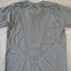 Nike Pro Tight Compression Shirt Gray NikeFIT Athletic Men’s XXL 2XL