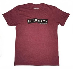 Pharmacy Boardshop Maroon T-Shirt Mens Medium Vegas Bryan Herman