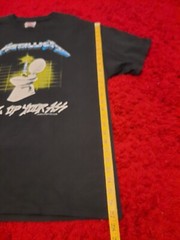 Metallica ‘Metal Up Your Ass’ TShirt 1994 XL/XG. Like New/Never Worn.