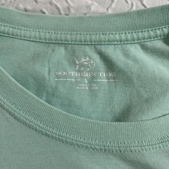 Men’s Teal Blue Southern Tide Florida Pocket T-shirt