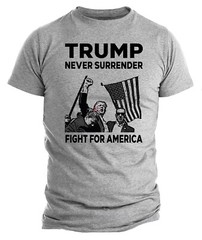 Trump Rally Shot Support Trump MAGA 2024 Fight For America Election T-Shirt