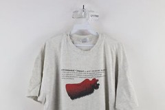 Vtg 90s Primal Wear Mens XL Environmental Impact Skeleton Cycling T-Shirt USA