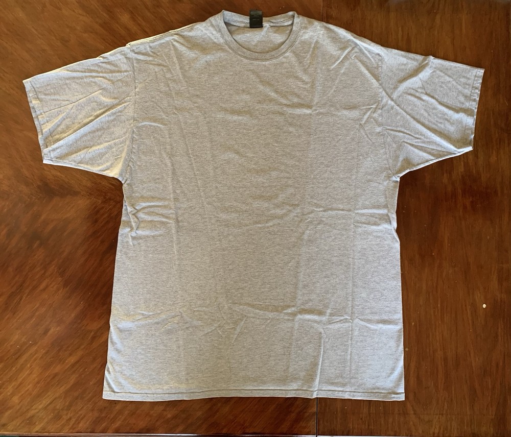 Hanes Men’s Beefy-T 3XLT Gray T-Shirt – Best-Seller!