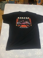 Kansas 30th Anniversary Dust In The Wind Black T Shirt Size Large