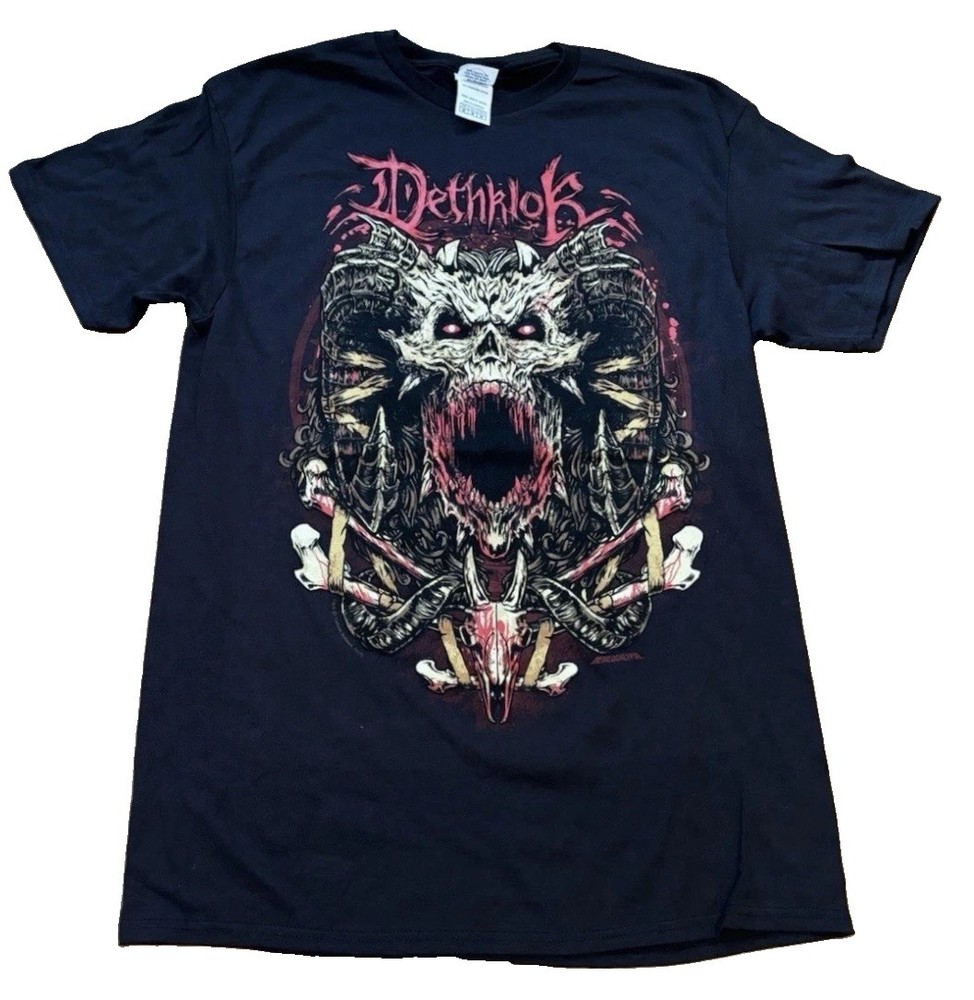 2009 Dethklok Metalocalypse Promo World Tour Shirt Sz M Rock