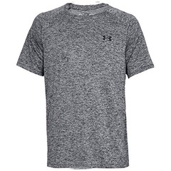 UNDER ARMOUR MEN’S BIG LOGO SHORT SLEEVE T-SHIRT MEN L GRAY/BLACK