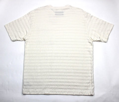 Scotch & Soda Textured Pocket T-Shirt Mens XL White Crew Neck Cotton Stretch