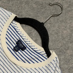 J.Crew Re-Imagined Mens Large Blue White Striped Cotton T-Shirt BG833 FA22