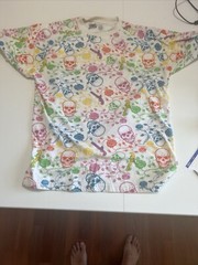 Skulls & Pistols Men’s Shirt Bohemian T-shirt 2XL Kandi Premium Brand Roses