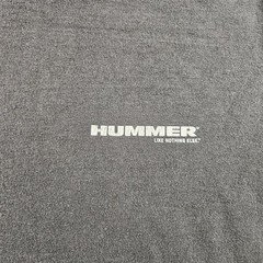 Hummer Shirt Mens Large Black Long Sleeve Like Nothing Else Graphic Badger Sport