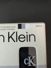 Calvin Klein Shirt Classics 3 Pack Crewneck White Black Grey 100% Cotton S Men’s