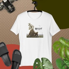 Bears Resist Comfort Tee Shirt Soft Cotton Protest Activist Unisex