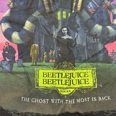 Unisex Beetlejuice Beetlejuice Graphic Tshirt Size Large Hot Topic