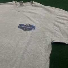 Vintage Bud Light Shirt Mens XL Gray Volleyball DIG IT Budweiser Beer Tee 2000