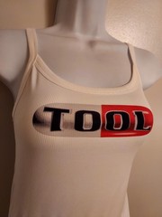 tool band ribbed tank top pill design tool crop top tool shirt logo SizexXs-2x